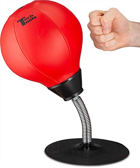 Desktop punching bag