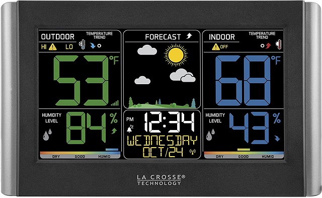 La Crosse Technology C85845 Wireless Color Weather Station