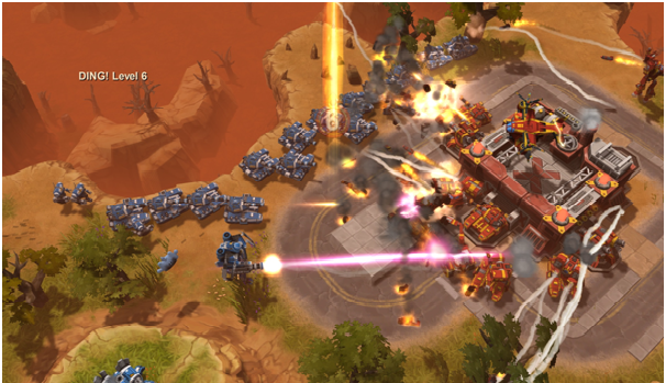 Best MOBA Games- AirMech Strike