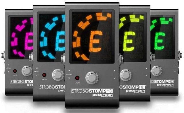 Best Guitar Tuner StroboStomp HD tuner by Peterson